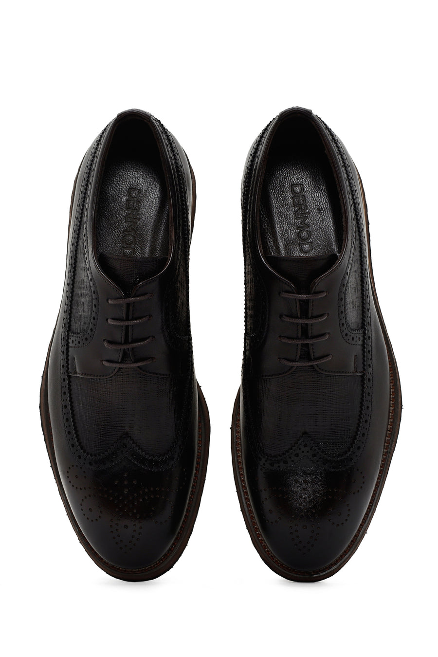 
Men's Brown Leather Casual Shoes
