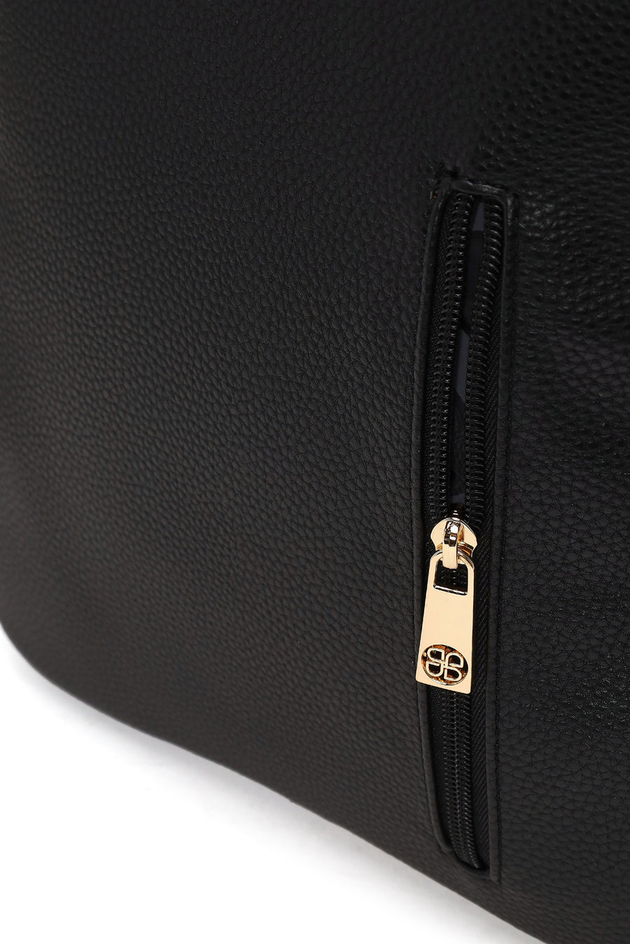 Woman Black Printed Backpack