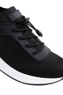 Women's Black Thick Soled Sneaker | Derimod