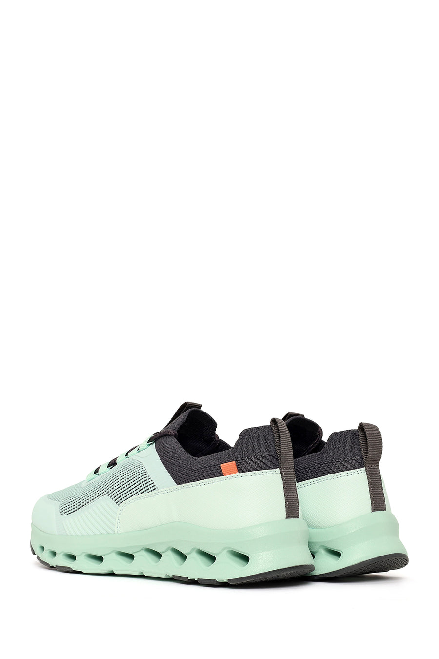 Derimod Zero Woman Green Thick-Soled Lace-Up Fabric Sneakers