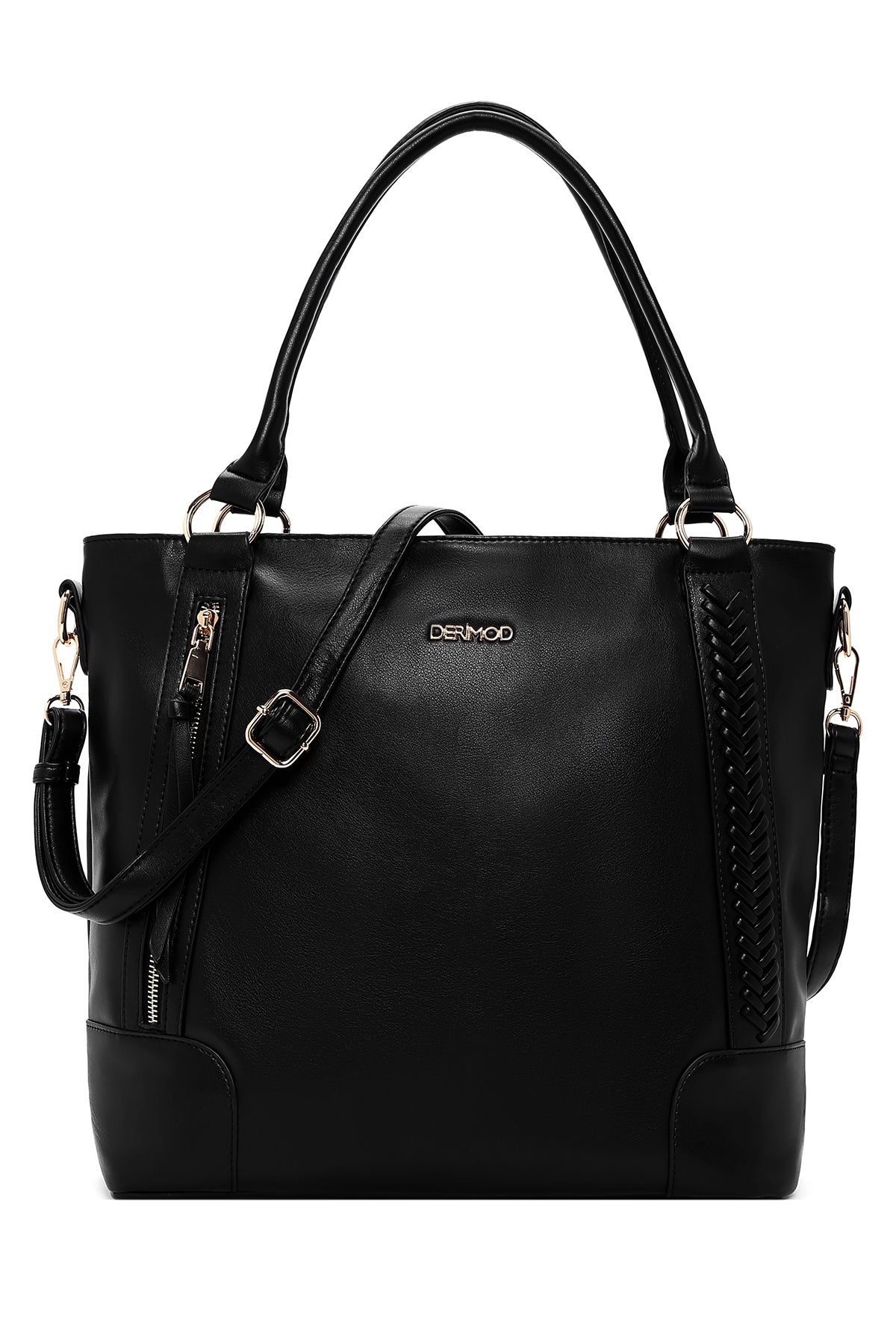 Woman Black Long-Strap Shoulder Bag WB150008SV | Derimod