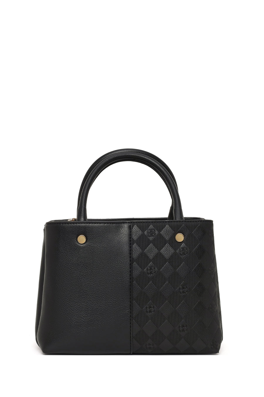 Women's Black Long Strap Printed Classic Shoulder Bag