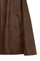 Windsor Male Mustard Suede Jacket | Derimod