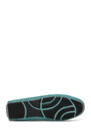 Erkek Mavi Süet Deri Casual Loafer | Derimod