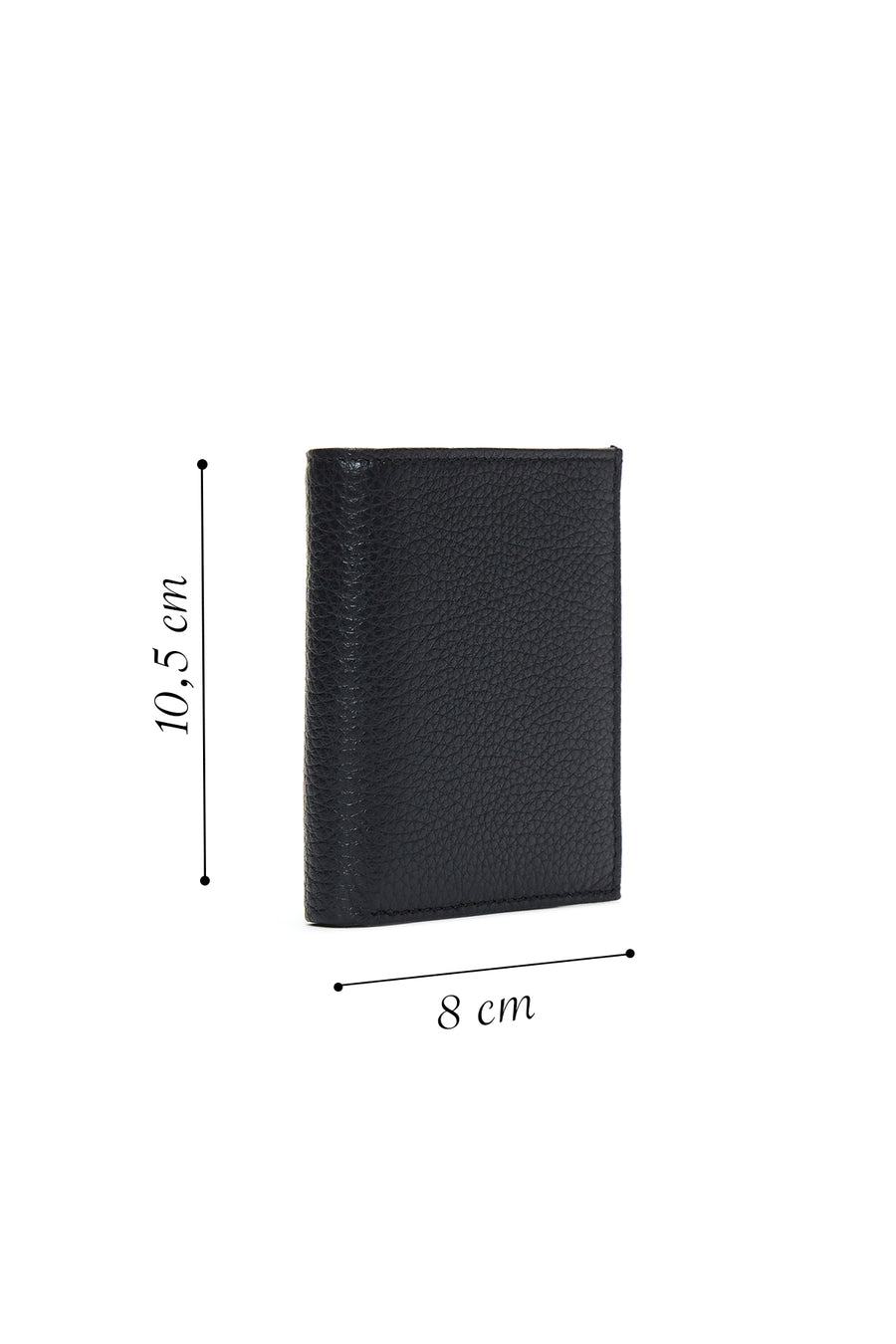 Men's Black Leather Casual Wallet