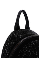 Women's Black Stone Backpack | Derimod