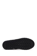 Woman Black Zip Closure Leather Comfort Boots | Derimod