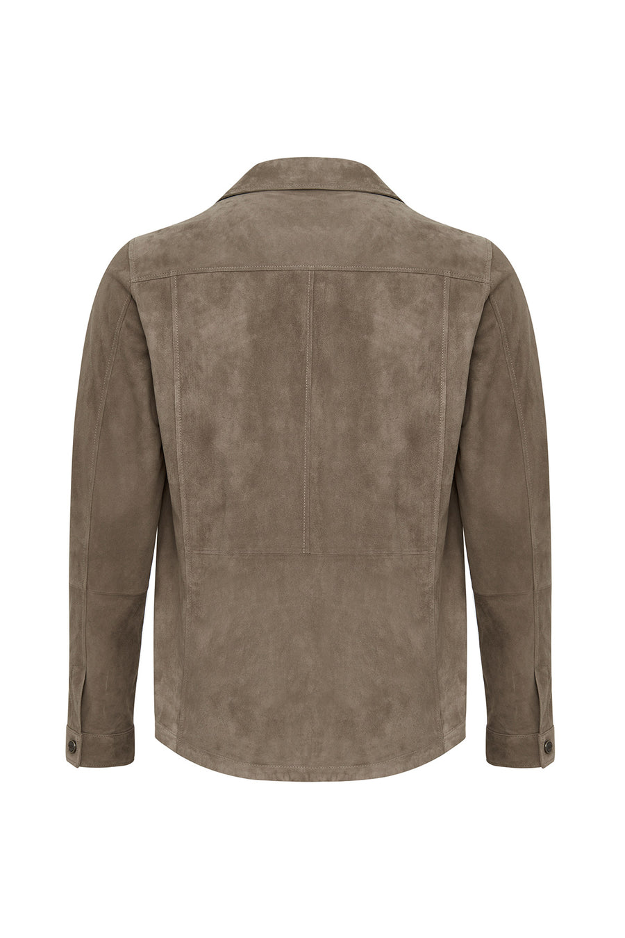 Kroos Men's Mink Suede Leather Jacket