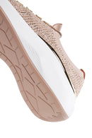 Women's Beige Stone Thick Soled Sneaker | Derimod