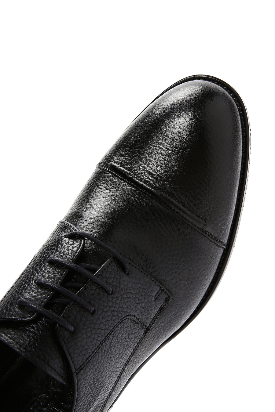 Men's Black Leather Classic Shoes