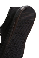 Men's Black Nubuck Leather Sneaker | Derimod