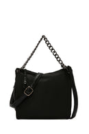 Women's Black Long Strap Crossbody Bag | Derimod