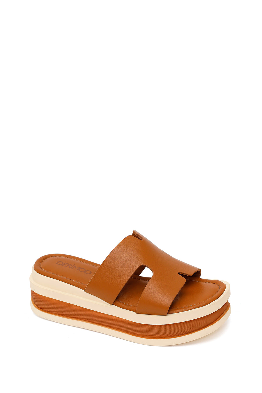 Woman Taba Thick-Soled Leather Slipper