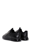 Men's Black Leather Sneaker | Derimod