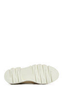 Women's Tan Buckled Suede Masculine Loafer | Derimod