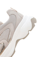 Women's Beige Thick Soled Sneaker | Derimod