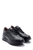 Men's Leather Braided Sneaker | Derimod