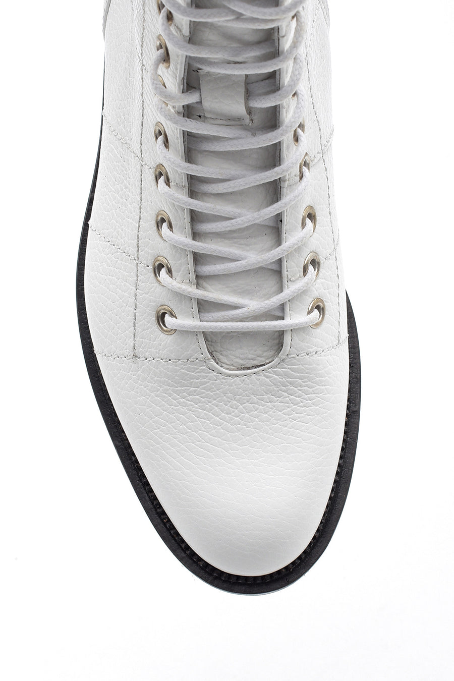 Women's Lace-Up Leather Boots