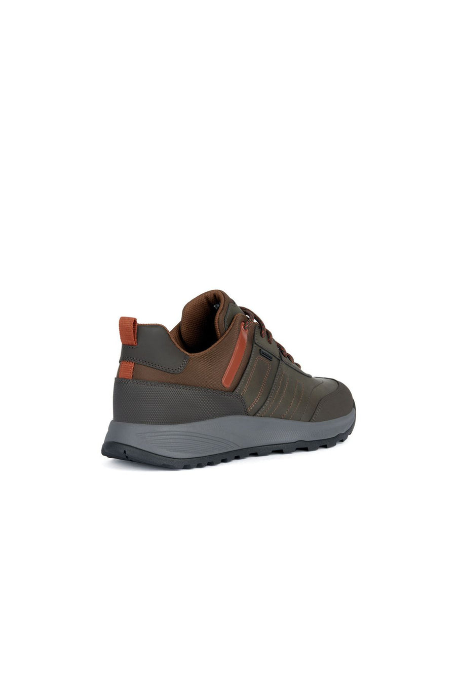 Geox Erkek Kahverengi Maro Bağcıklı Deri Sneaker