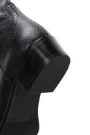 Women's Black Leather Cowboy Boots | Derimod