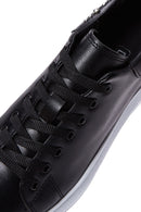 Women's Black Stone Thick Soled Sneaker | Derimod