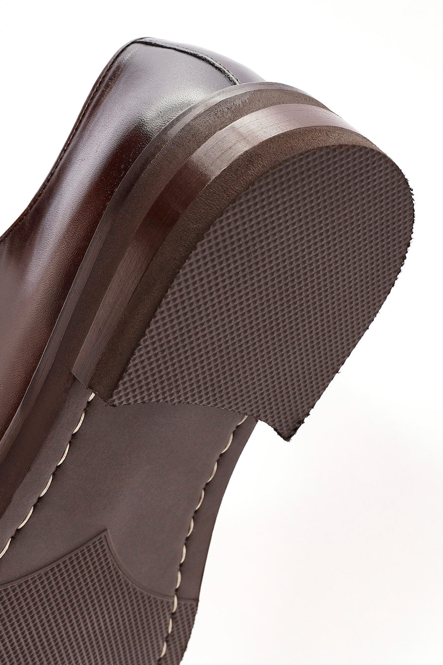 
Men's Brown Lace-Up Leather Classic Shoes
