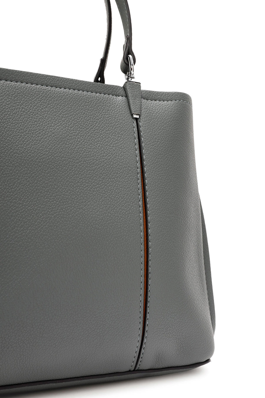Woman Blue Long-Strap Shoulder Bag