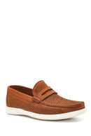 Erkek Deri Nubuk Loafer | Derimod