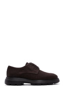 Men's Brown Nubuck Leather Casual Shoes | Derimod