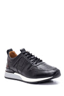 Erkek Deri Desenli Sneaker | Derimod