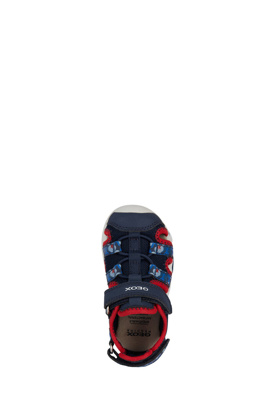 Geox Baby Boy Multicolored Multy Strap Leather Sandals