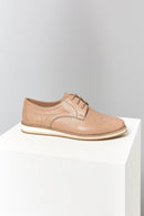 Beige Women's Leather Shoes | Derimod