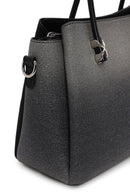 Woman Black Long Strap Printed Shoulder Bag | Derimod