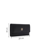 Women's Black Wallet | Derimod