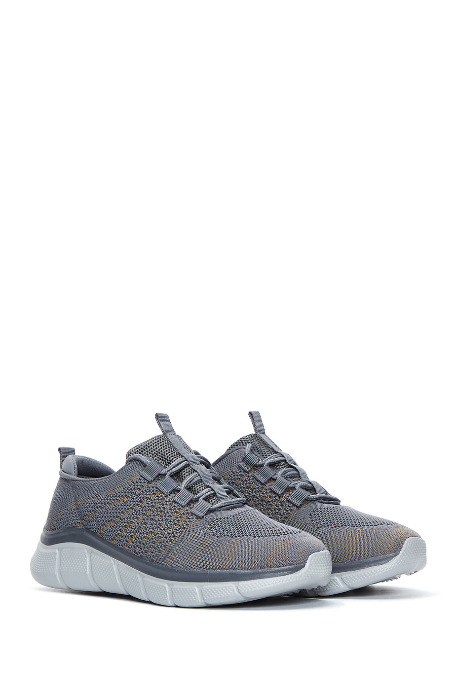 Kadın Koyu Gri Kumaş Sneaker