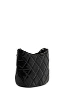 Women's Black Long Strap Quilted Handbag | Derimod