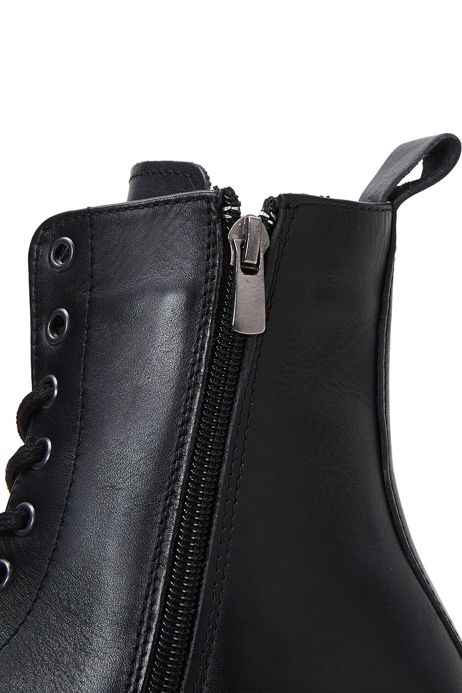 Women's Black Leather Boots