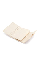 Woman Cream Wallet | Derimod