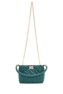 Women's Green Quilted Handbag | Derimod