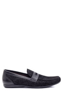 Erkek Deri Baskılı Casual Loafer | Derimod