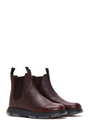 Men's Brown Leather Chelsea Boots | Derimod