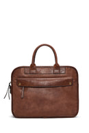 Men's Tan Briefcase | Derimod