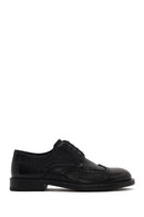 Male Black Lace-up Leather Casual Shoes | Derimod
