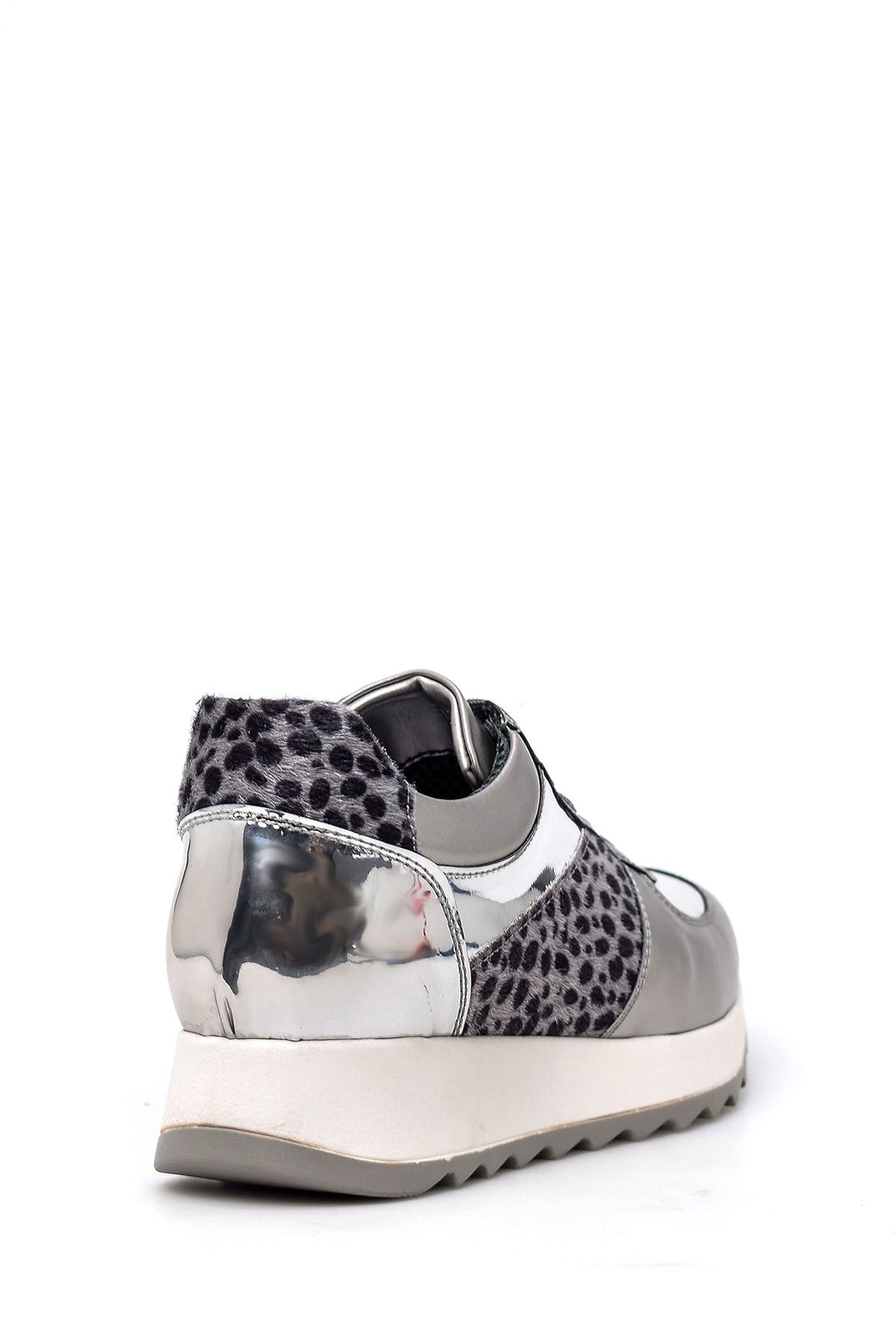 Kadın Leopar Detaylı Sneaker