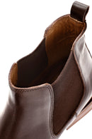 Men's Brown Leather Chelsea Boots | Derimod