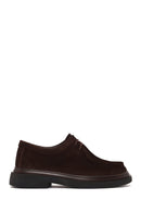 Male Brown Lace-up Suede Casual Shoes | Derimod