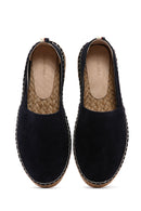 Erkek Lacivert Süet Espadril | Derimod