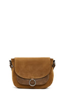 Women's Tan Long Strap Crossbody Bag | Derimod