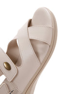 Kadın Bej Comfort Sandalet | Derimod