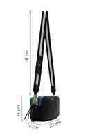 Women's Black Long Strap Crossbody Bag | Derimod